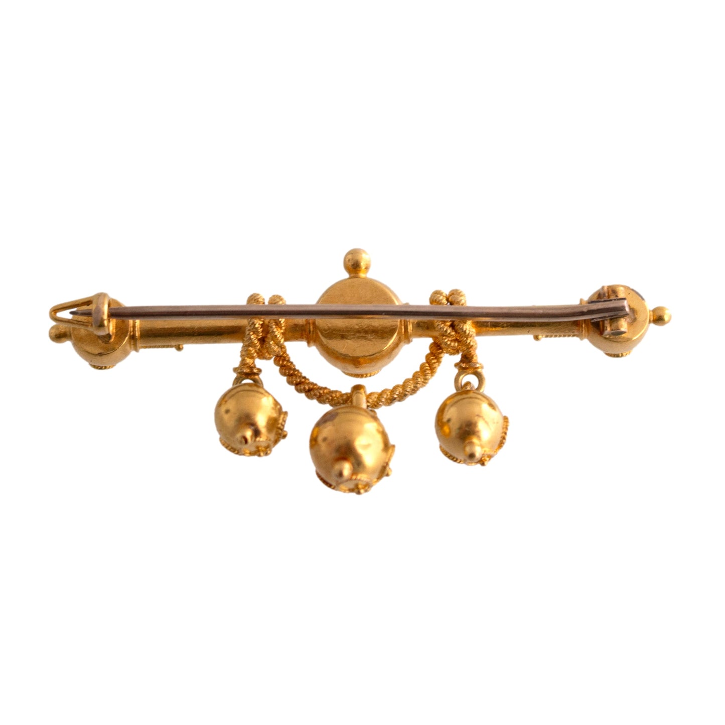 Etruscan Revival Bar Brooch