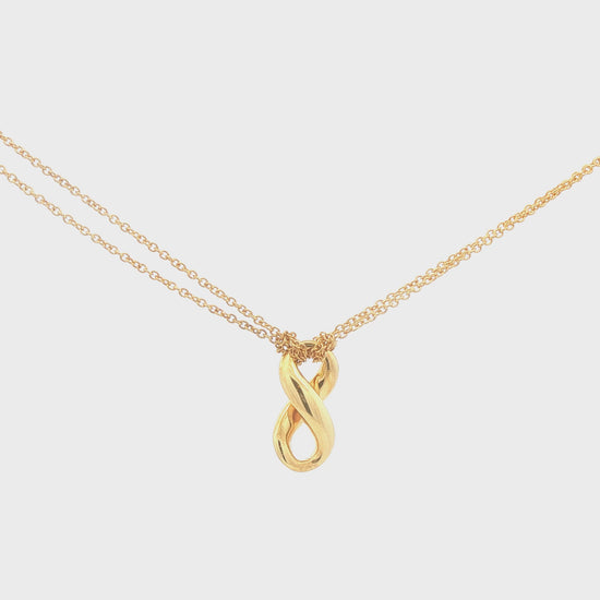 18K Gold Tiffany & Co. Infinity Necklace