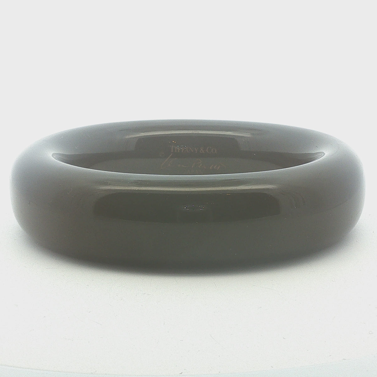 Elsa Peretti for Tiffany and Co. Black Lacquered Hardwood Bangle
