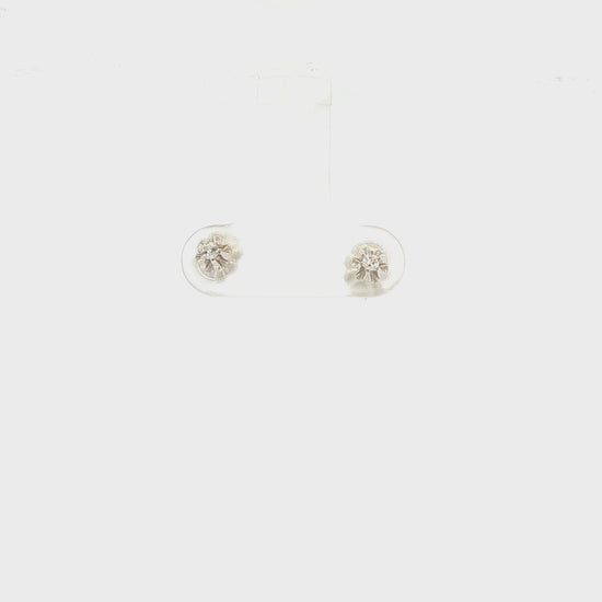 Buttercup Diamond Stud Earrings